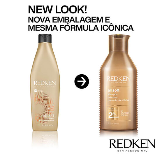 REDKEN     ALLSOFTSH300  HAIR 300ML