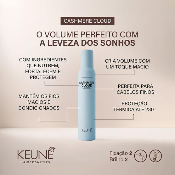 Mousse Capilar Keune Style Cashmere Cloud