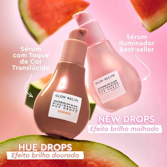 S&Eacute;RUM BRONZEADOR COM NIACINAMIDA GLOW RECIPE WATERMELON GLOW DEW DROPS