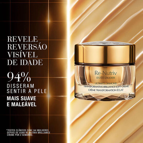 Creme Hidratante Est&eacute;e Lauder Renutriv Diamond Brilliance Anti-Aging