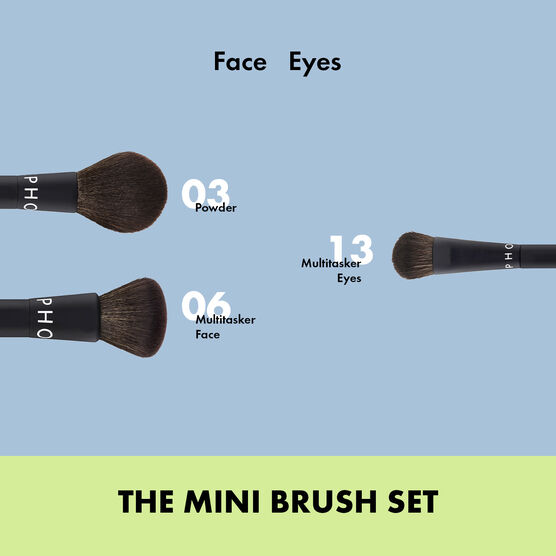 MINI KIT DE PINC&Eacute;IS ROSTO E OLHOS SEPHORA COLLECTION ESSENTIAL SET