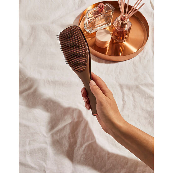 Escova de Cabelo Tangle Teezer Ultimate Detangler Chrome Chocolate Bronze