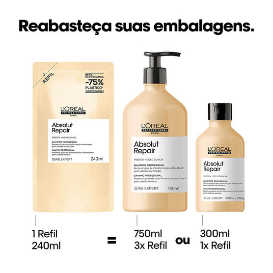 ABSOLUT REPAIR LP SE REP SHP 240ML REFIL