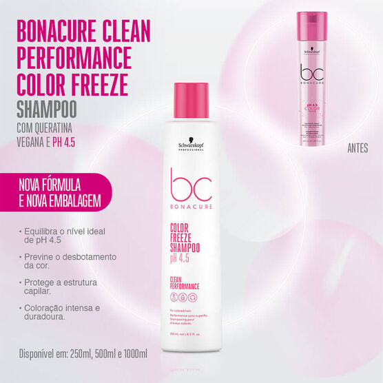 Shampoo Schwarzkopf Bonacure Clean Performance Color Freeze