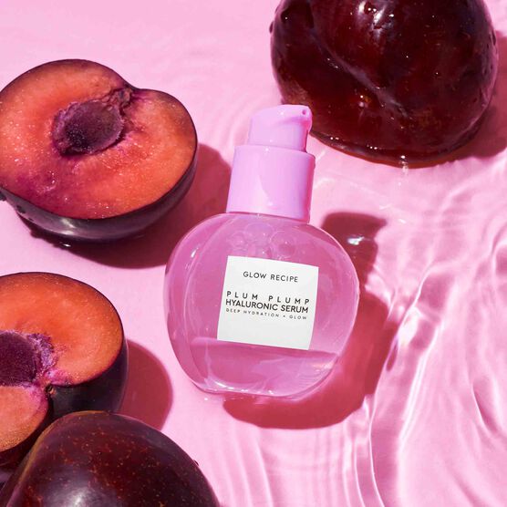 SERUM HIDRATANTE COM HIALURONICO GLOW RECIPE PLUM PLUMP
