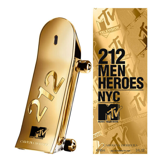 Perfume Carolina Herrera 212 Men Heroes NYC MTV Masculino Eau de Toilette