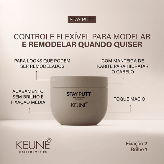 Cera Modeladora Keune Style Stay Putt