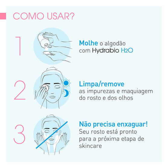 &Aacute;gua Micelar Bioderma Fortalecedora Hydrabio