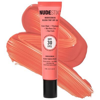 NUDESCREEN BLUSH TINT SPF30-PEACHES 'SOL