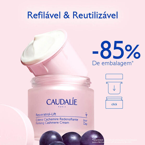 Hidratante Caudalie Resveratrol-Lift Diurno Cashmere Refil