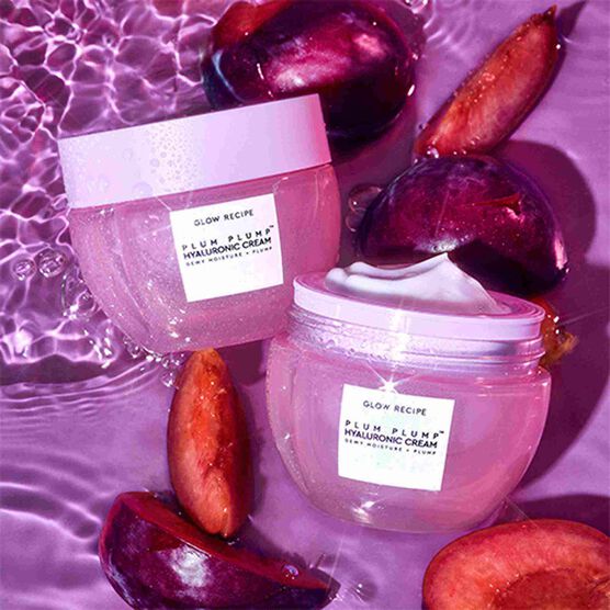 HIDRATANTE FACIAL COM HIALURONICO GLOW RECIPE PLUM PLUMP