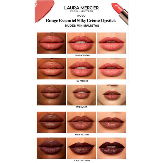 ROUGE ESSENTIEL SILKY CR&Egrave;ME LIPSTICK (LABIAL)