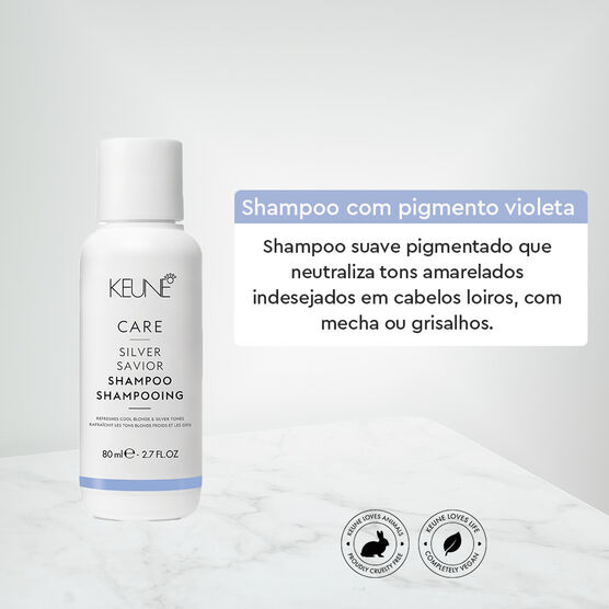 KEUNE      SILVER SAVIOR SHAM 80ML