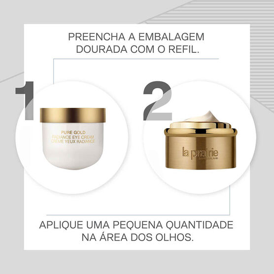 Creme para Olhos La Prairie Pure Gold Radiance Eye Cream Refil