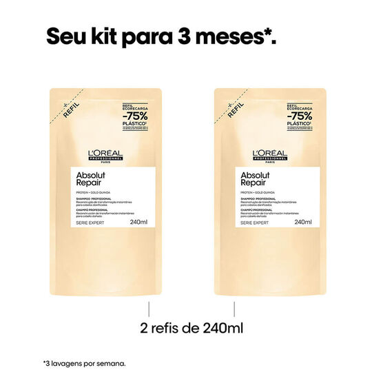 ABSOLUT REPAIR LP SE REP SHP 240ML REFIL