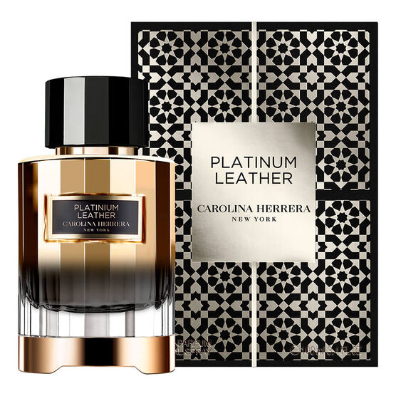 Perfume Carolina Herrera Confidential Platinum Leather Unissex Eau de Parfum