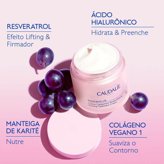 Hidratante Caudalie Resveratrol-Lift Firmador Cashmere