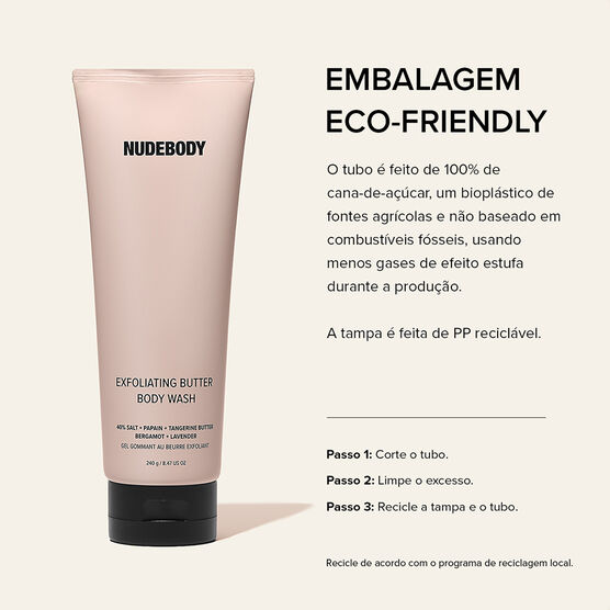 NUDEBODY EXFOLIATING BUTTER BODY WASH