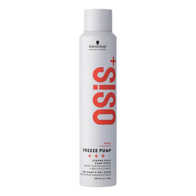 Spray Fixador Schwarzkopf OSiS+ Freeze Pump Forte Fixa&ccedil;&atilde;o