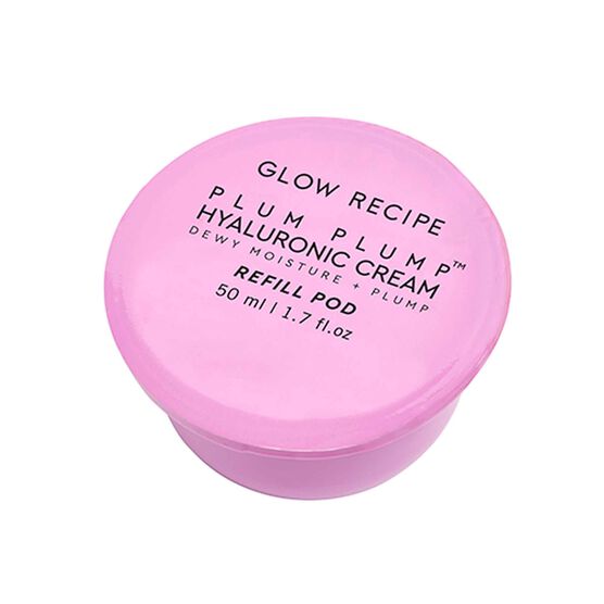 HIDRATANTE FACIAL COM HIALURONICO GLOW RECIPE PLUM PLUMP REFILL