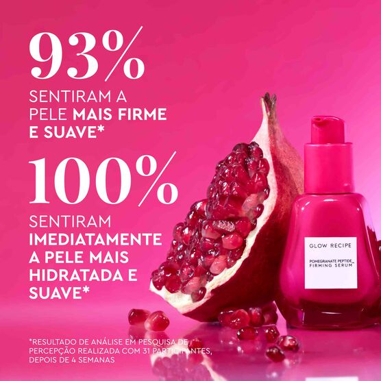 S&Eacute;RUM FIRMADOR COM PEPT&Iacute;DEOS GLOW RECIPE POMEGRANATE