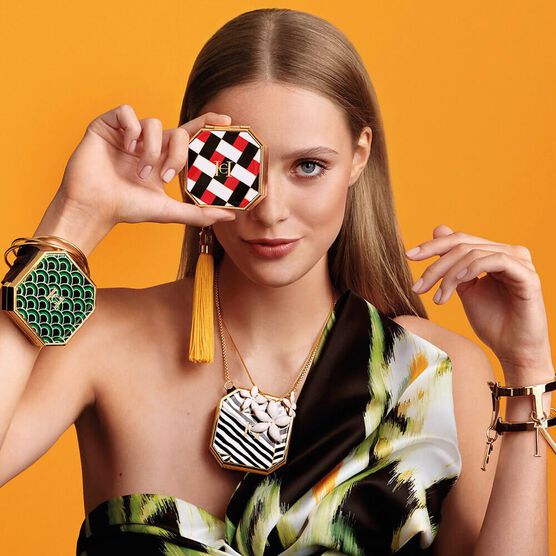 HERRERA    POWDER PRINT  ACC  GREEN