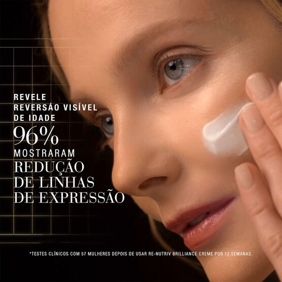 Creme Hidratante Est&eacute;e Lauder Renutriv Diamond Brilliance Anti-Aging