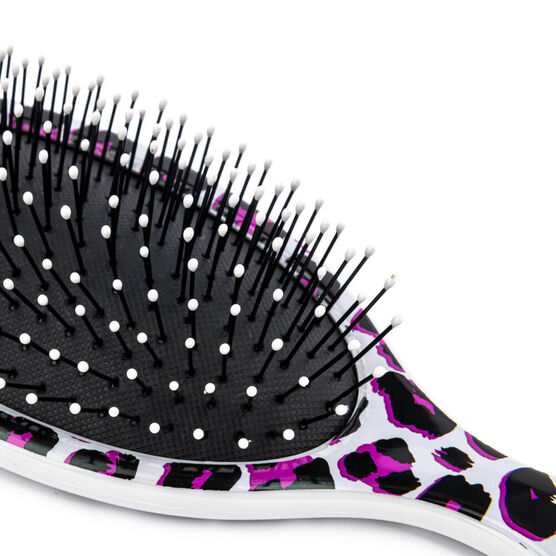 SAFARI LEOPARDO PINK HAIRBRUSH