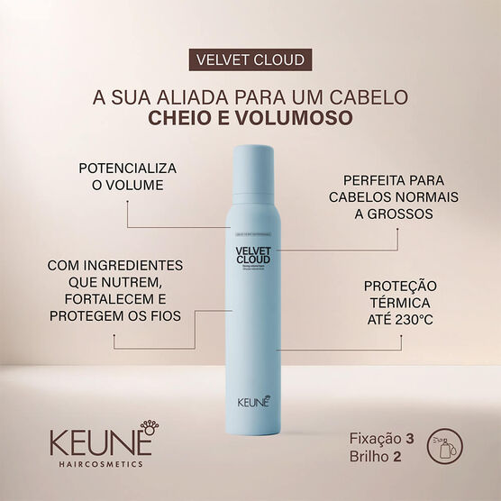 Mousse Capilar Keune Style Velvet Cloud