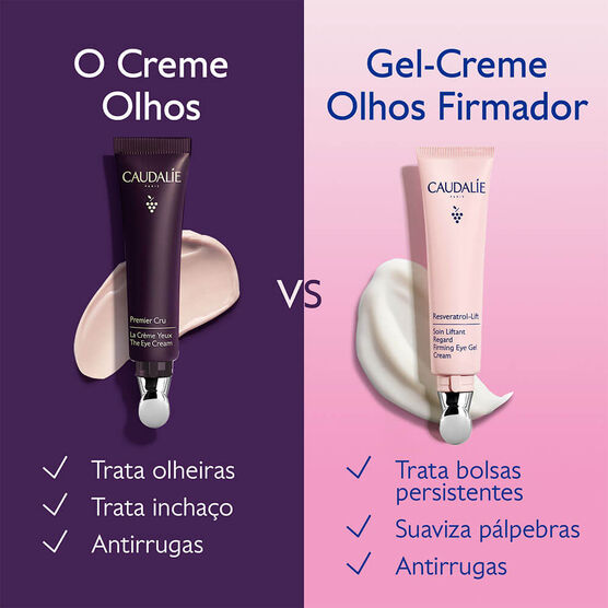 Creme de Olhos Firmador com Pept&iacute;deos Caudalie Resveratrol-Lift