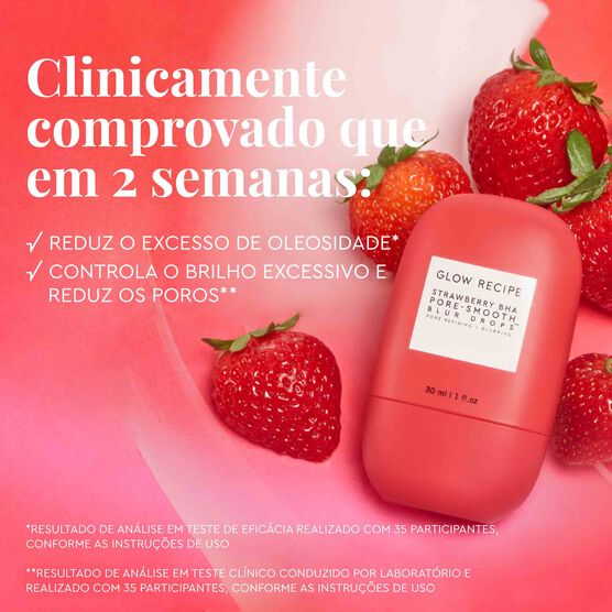 PRIMER DE TRATAMENTO COM BHA GLOW RECIPE STRAWBERRY PORE-SMOOTH