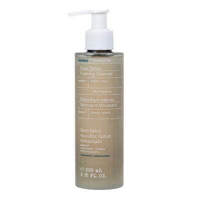 Limpador Facial Korres Olympus Tea Detox Profundo