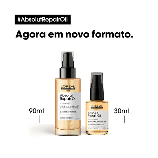 Óleo Reparador 10 em 1 L'Oréal Professionnel Absolut Repair Gold Quinoa