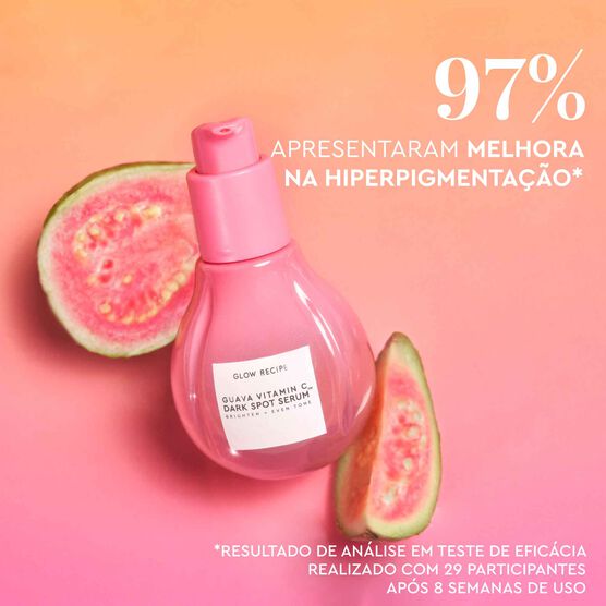 S&Eacute;RUM PARA MANCHAS COM VITAMINA C GLOW RECIPE GUAVA