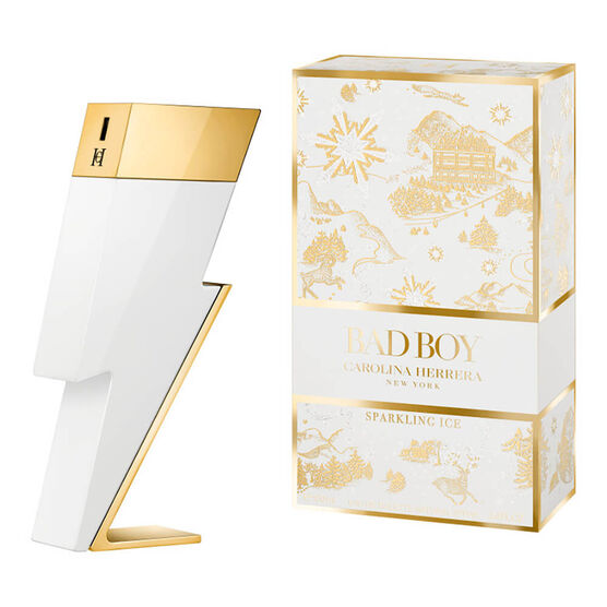 Perfume Carolina Herrera Bad Boy Sparkling Ice Masculino Eau de Toilette
