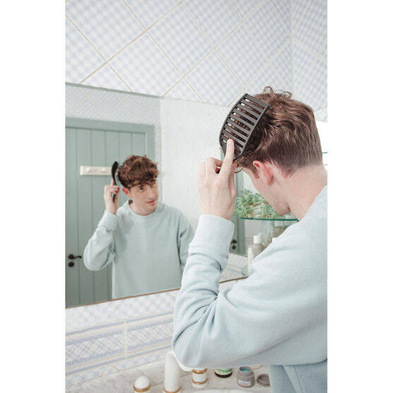 ESCOVA DE CABELO PROF. RAQUETE QDRY PRETA