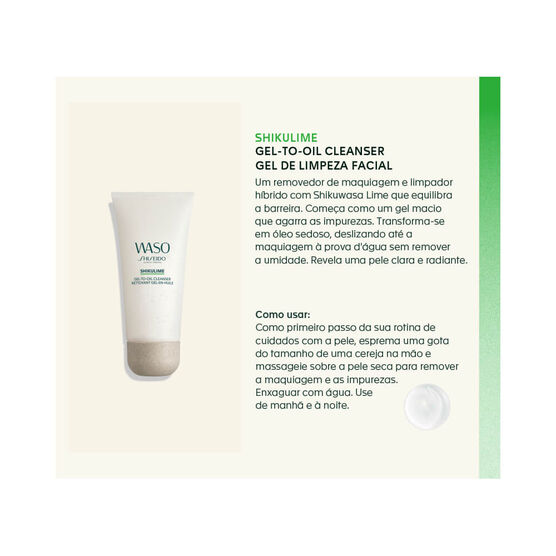 SHISEIDO   WASO CREA     CLEA 125ML
