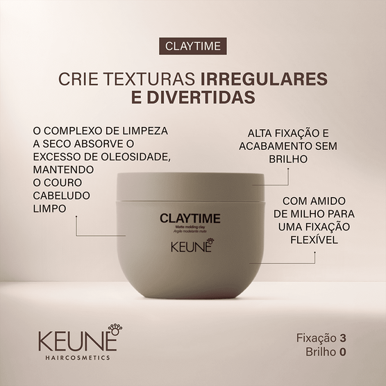 Creme Modelador Keune Style Claytime