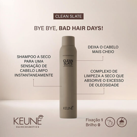 Shampoo Keune Style Clean Slate