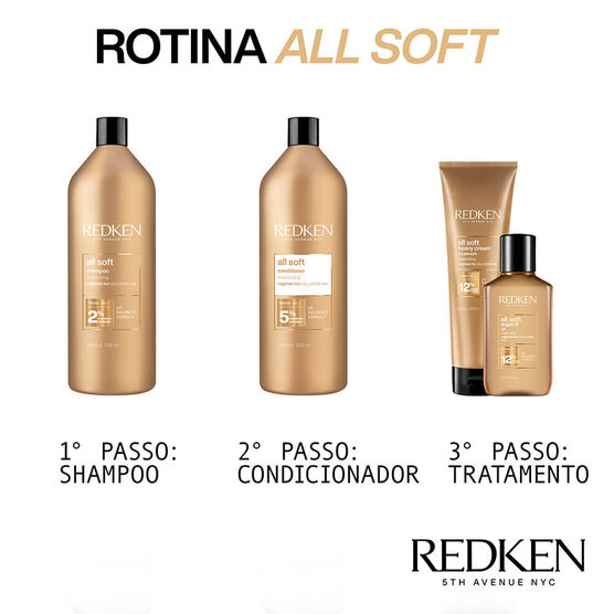 REDKEN     ALL SOFT      SHMP 1L