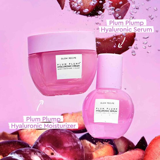 HIDRATANTE FACIAL COM HIALURONICO GLOW RECIPE PLUM PLUMP