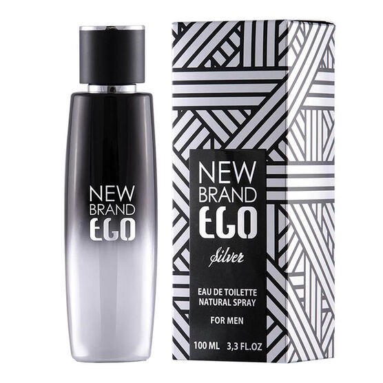 Perfume New Brand Prestige Ego Silver Masculino Eau de Toilette