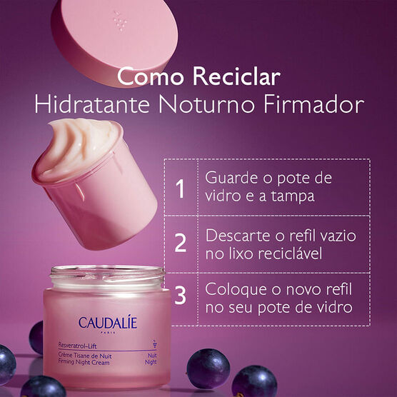 Hidratante Noturno Caudalie Resveratrol-Lift Refil