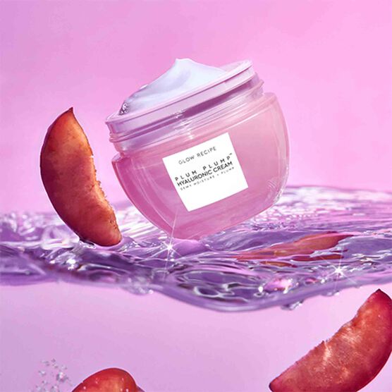 HIDRATANTE FACIAL COM HIALURONICO GLOW RECIPE PLUM PLUMP
