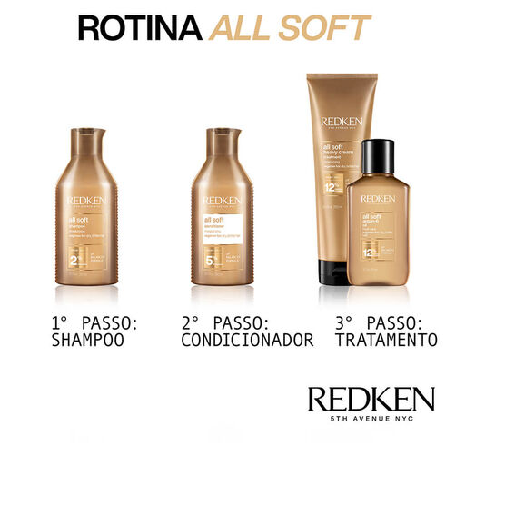 REDKEN     ALLSOFTSH300  HAIR 300ML