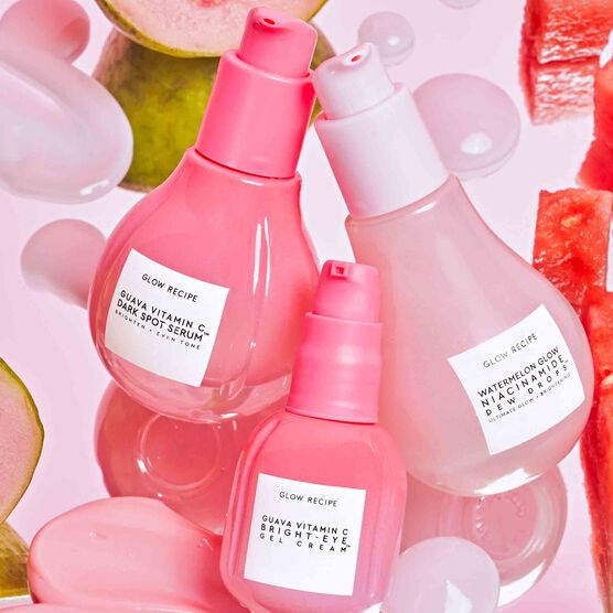 CREME PARA OLHOS COM VITAMINA C GLOW RECIPE GUAVA