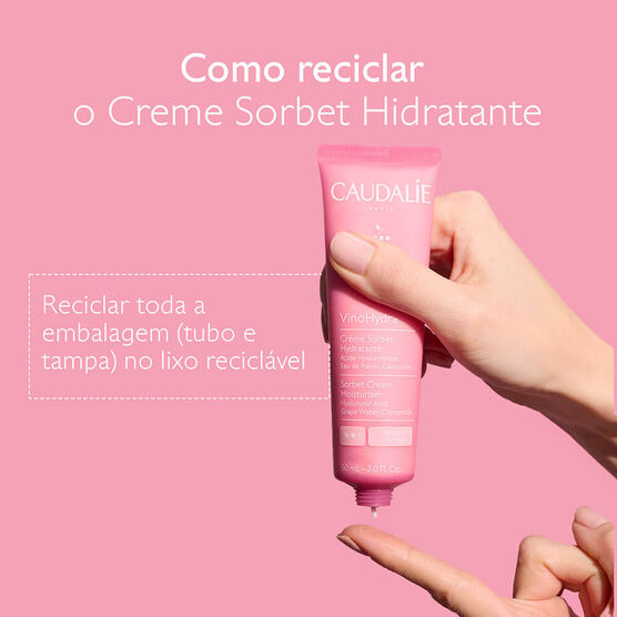 Creme Sorbet Hidratante Caudalie VinoHydra