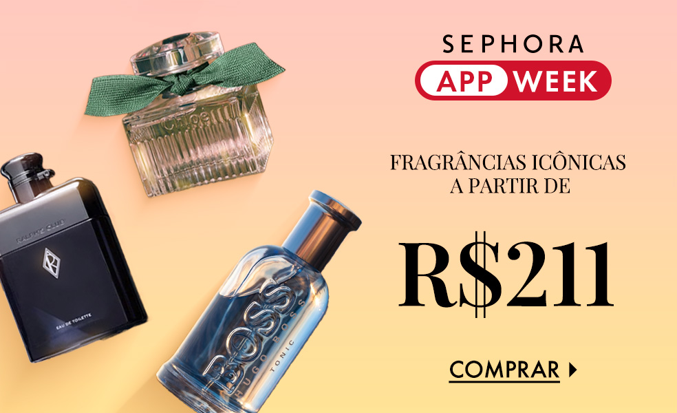 Fragrâncias | Seleção de perfumes a partir de R$ 211