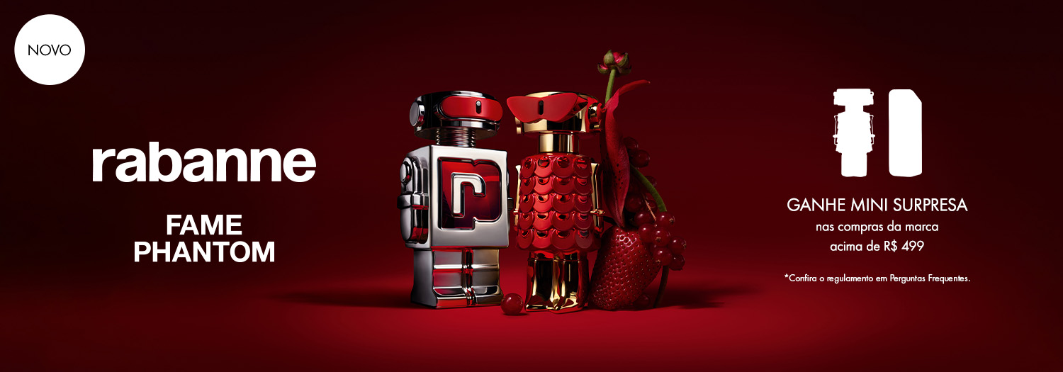 Rabanne | Ganhe miniatura nas compras da marca a partir de R$ 499