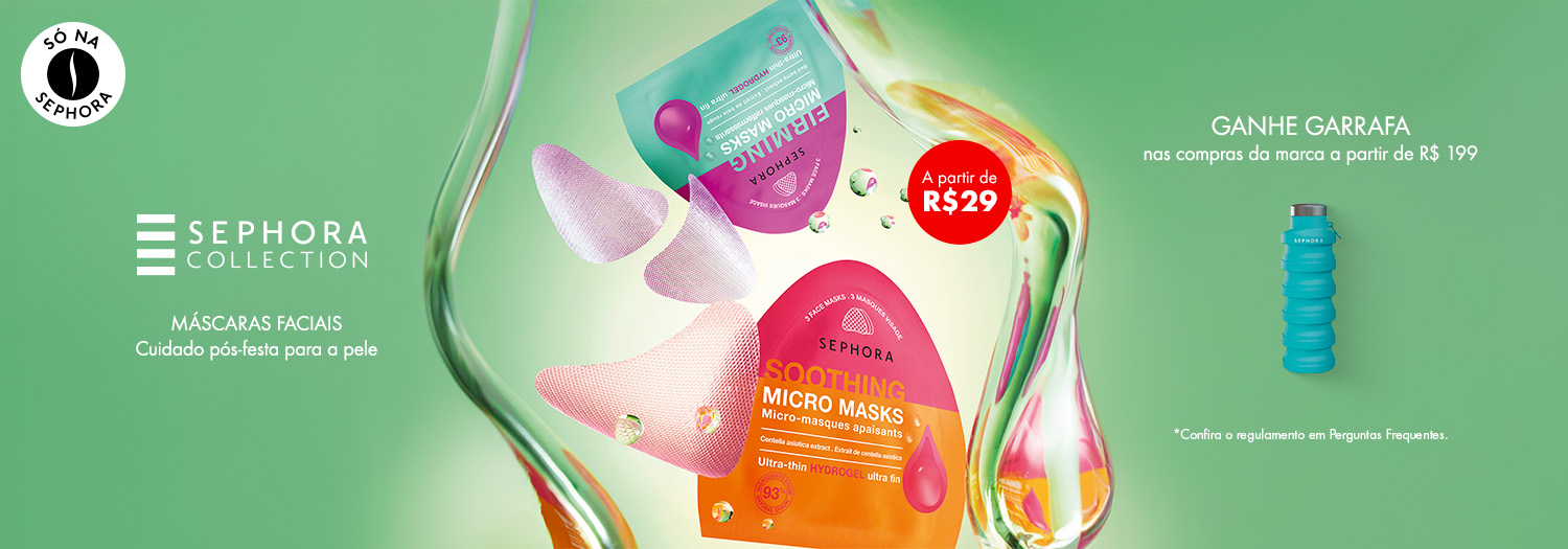 Sephora Collection | Ganhe miniatura nas compras da marca a partir de R$ 199